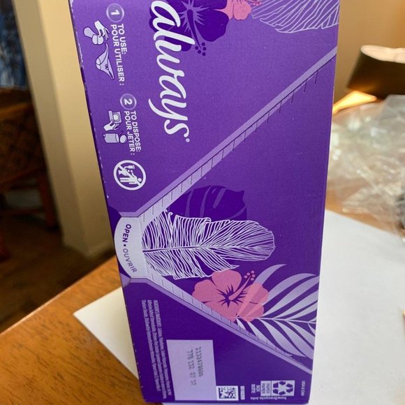 Always Anti Bunch Xtra Protection Long Daily Liners, Unscented  - 3 packs (150) - Picture 2 of 3